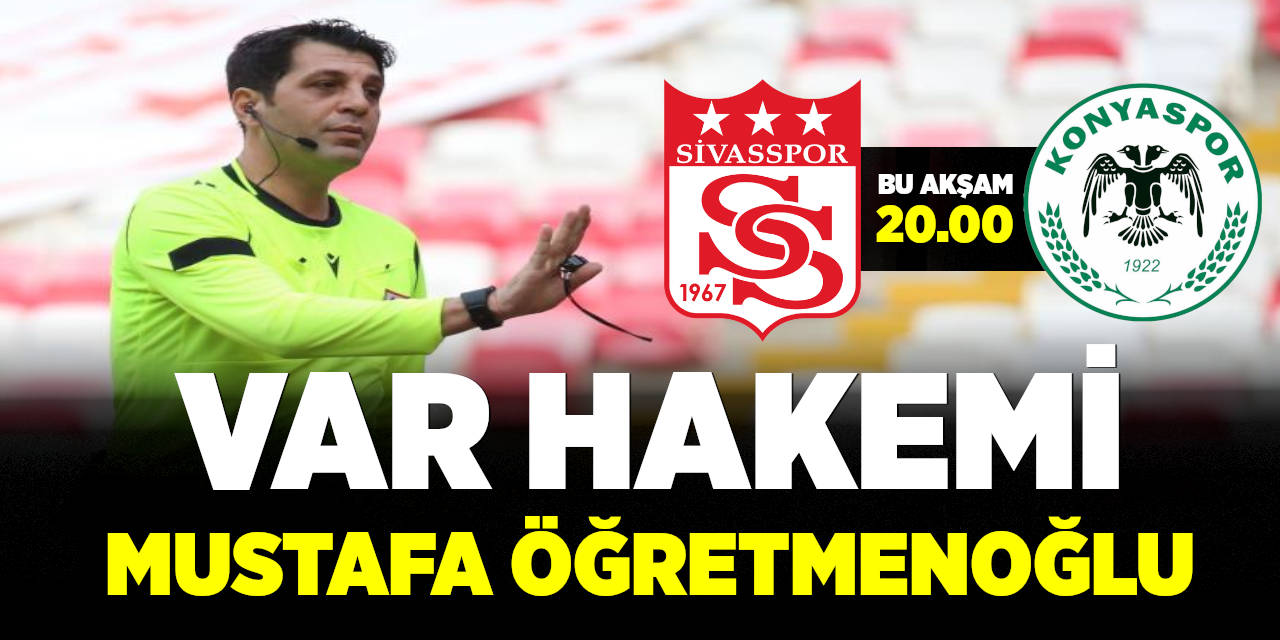 Maçın VAR Hakemi: Mustafa Öğretmenoğlu