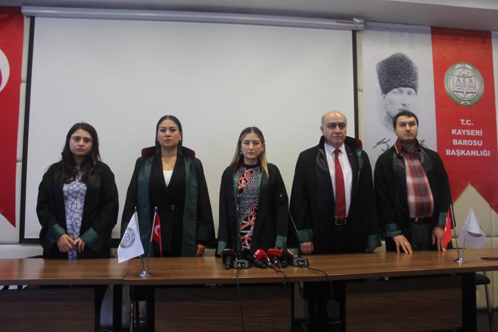 Kayseri Barosu'ndan küçük kızın skandal görüntülerine tepki