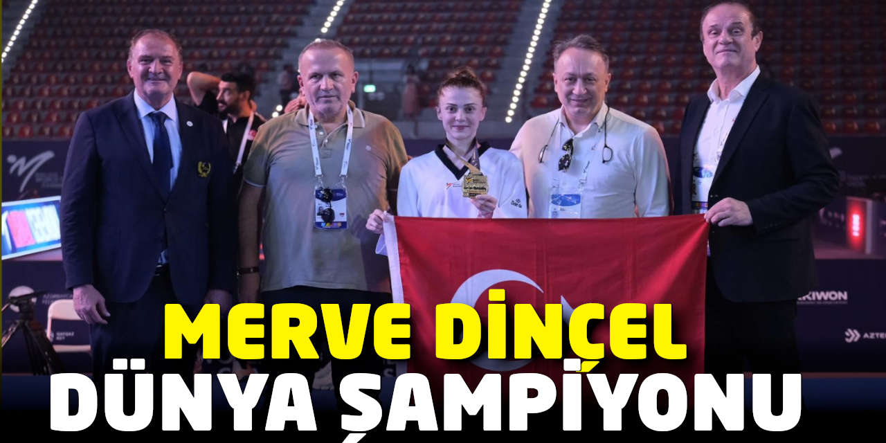 Merve Dinçel, Dünya şampiyonu