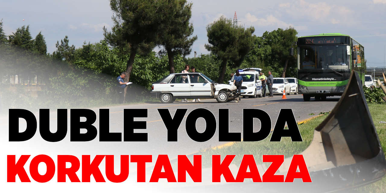 Korkutan Kaza, Kontrolden çıkarak karşı yöne geçti