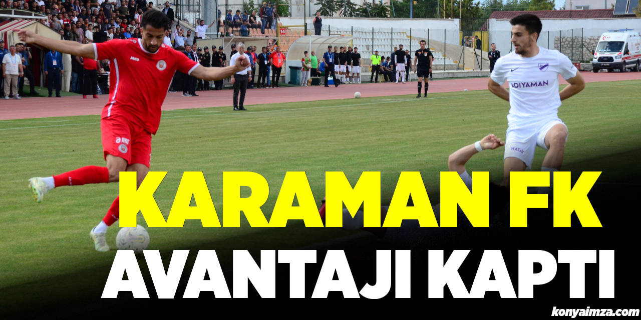 Karaman FK Avantajı Kaptı