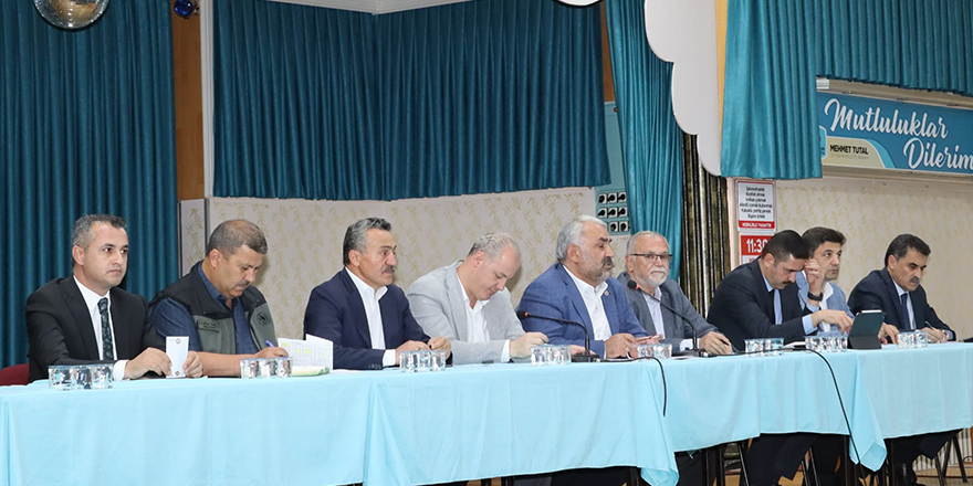 Seydişehir'in tarım ve hayvancılık sorunları masaya yatırıldı