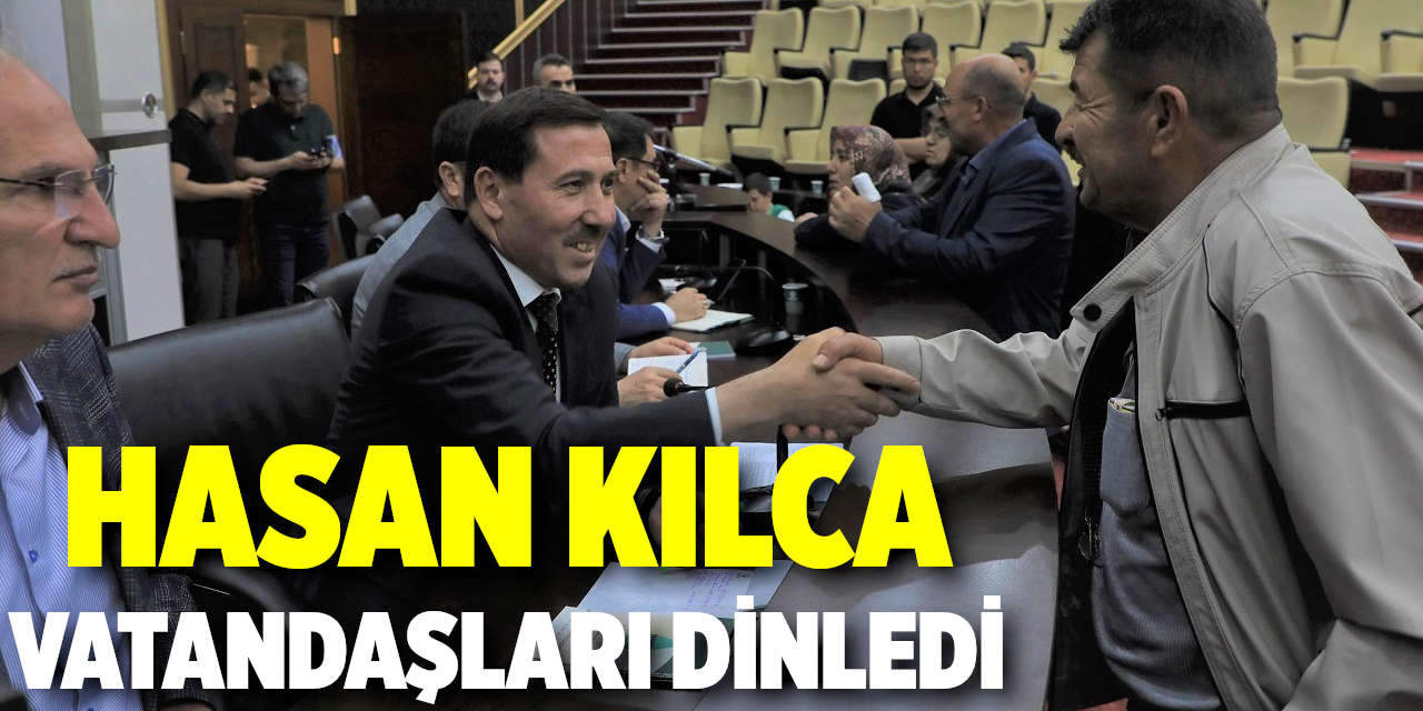 Karatay Belediye Başkanı Hasan Kılca, "Karatay Söz Meclisi"nde Vatandaşları Dinledi