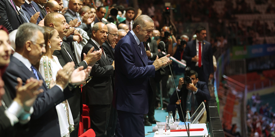 Cumhurbaşkanı Erdoğan, 5. İslami Dayanışma Oyunları'nı başlattı