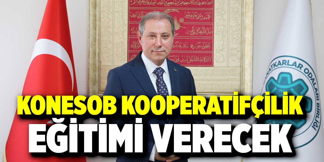 KONESOB Kooperatifçilik Eğitimi Verecek