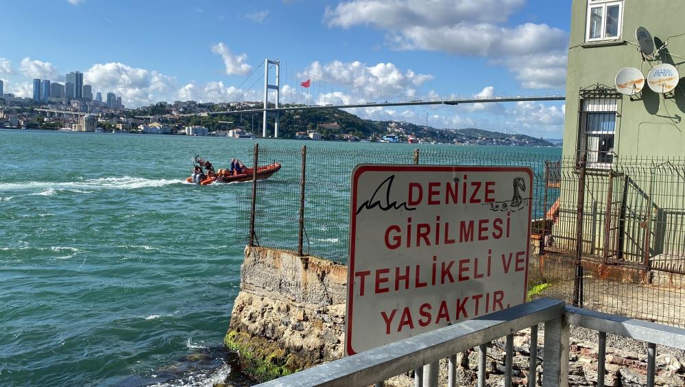 Üsküdar'da liseli genç denizde kayboldu