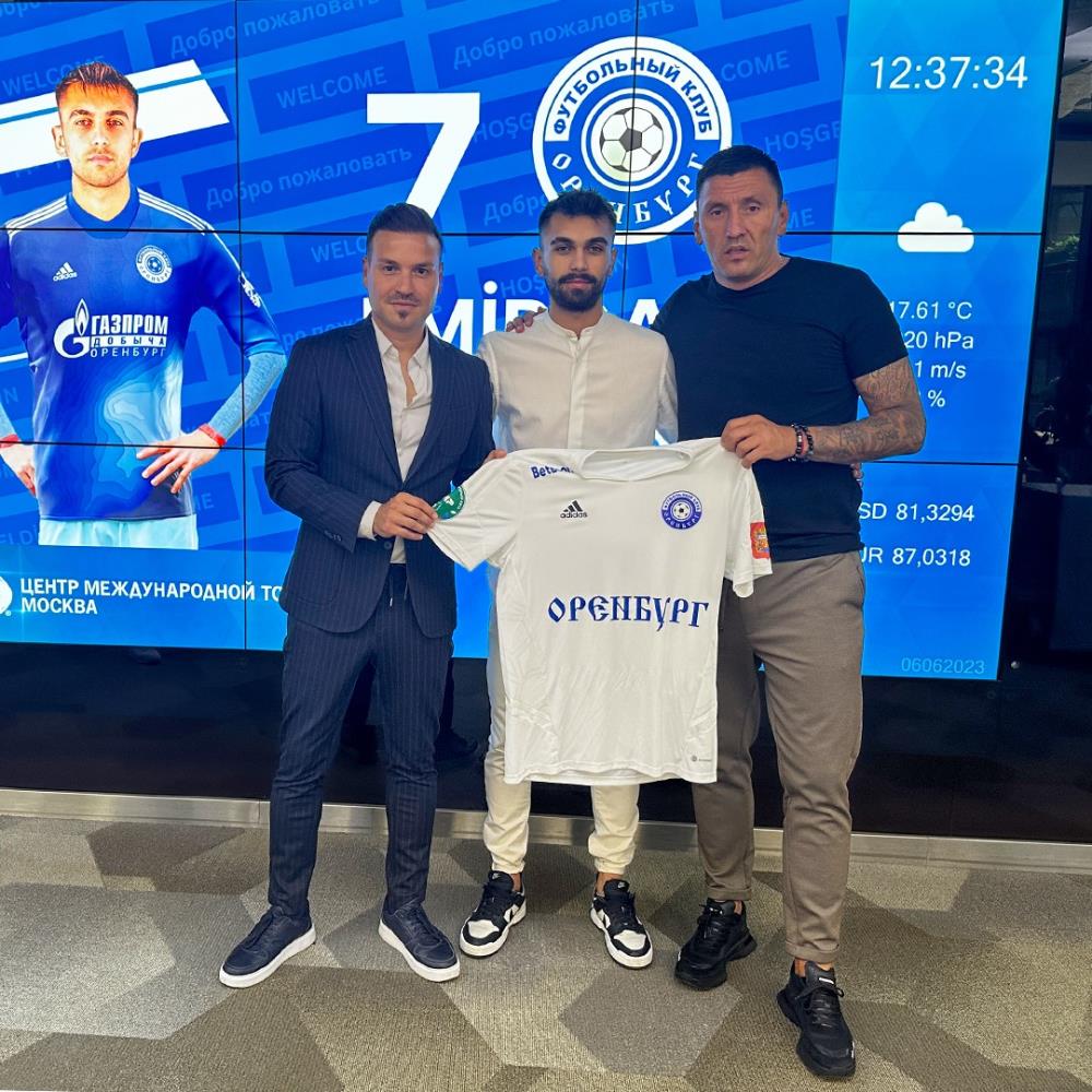 Altınordulu Emircan Gürlük, Orenburg'da