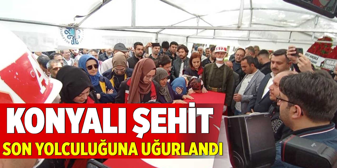 Konyalı Şehit Son Yolculuğuna Uğurlandı
