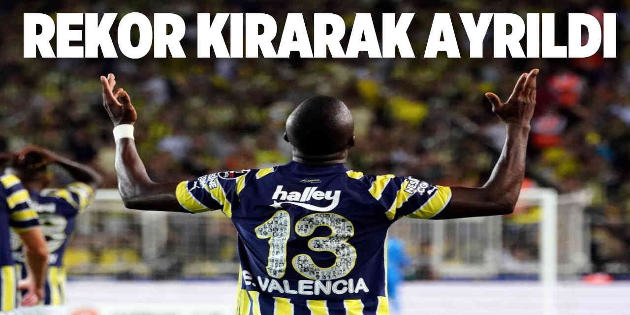 Valencia Rekor Kırarak Ayrıldı
