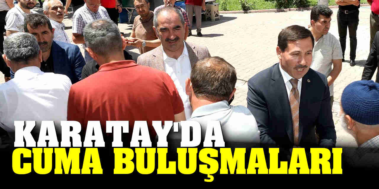 Karatay'da Cuma Buluşmaları