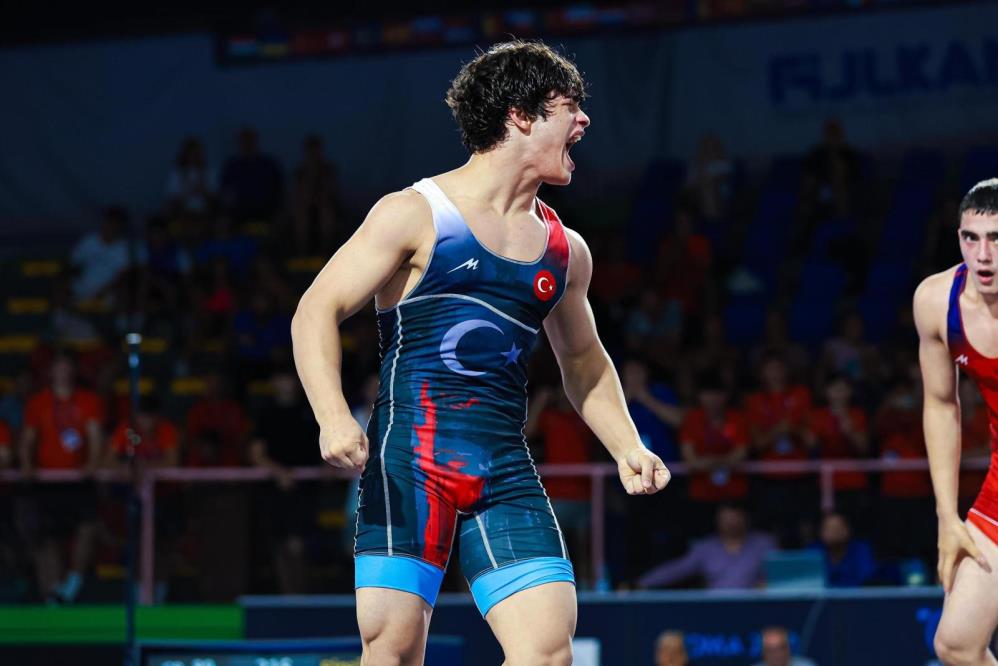 Samsunlu güreşçi Avrupa 2.’si