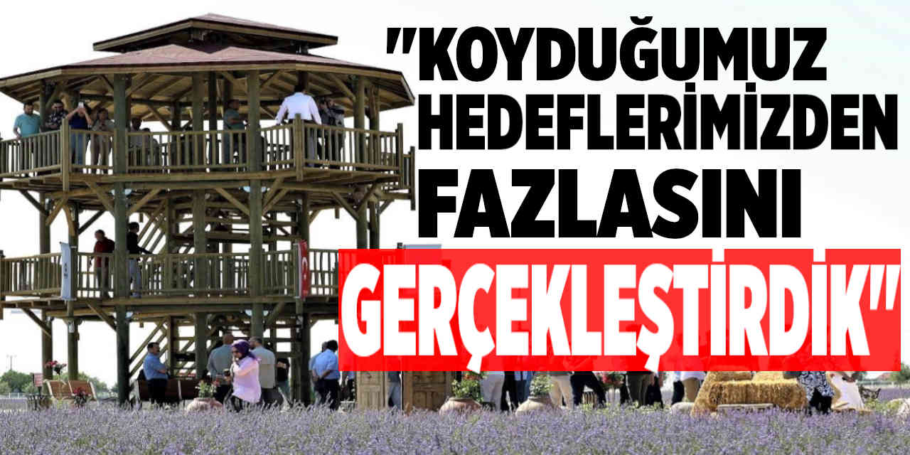 Hasan Kılca: “Koyduğumuz hedeflerimizden fazlasını gerçekleştirdik”