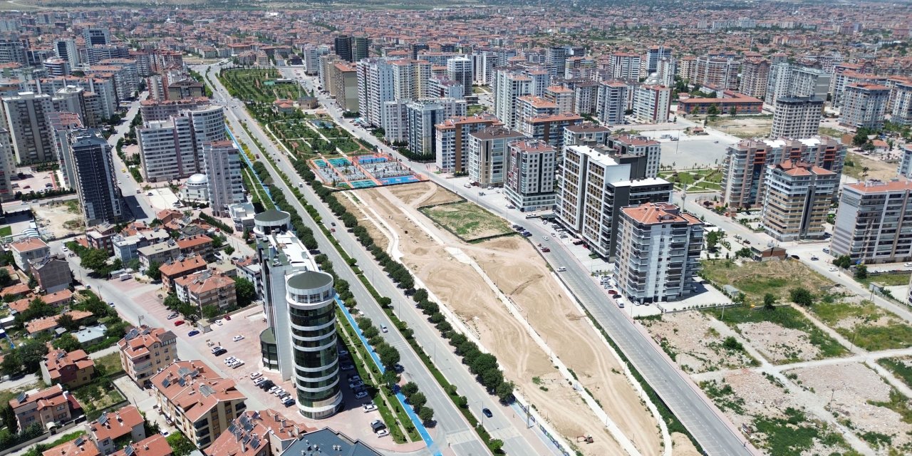 Şehre Nefes Aldıran Parkın Üretimi Üçüncü Etapta