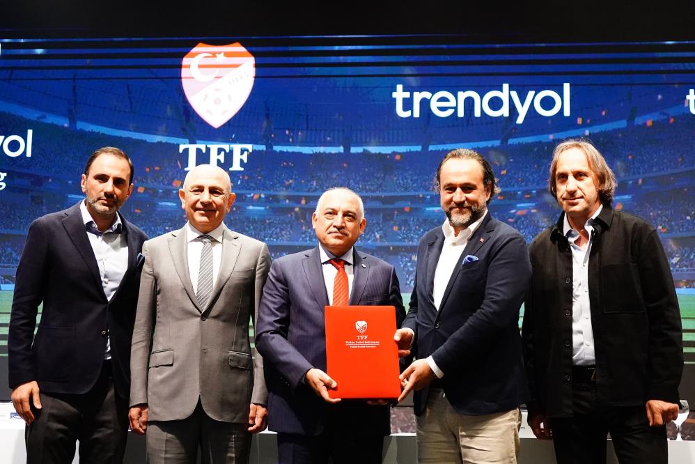 Süper Lig ve TFF 1. Lig’in yeni isim sponsoru Trendyol oldu