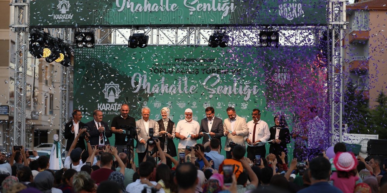 Karatay’da 47 Milyon Liralık Üç Eserin Açılışı Yapıldı