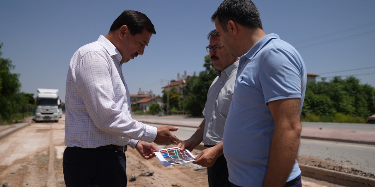 Karatay’da Yol ve Asfalt Seferberliği Sürüyor