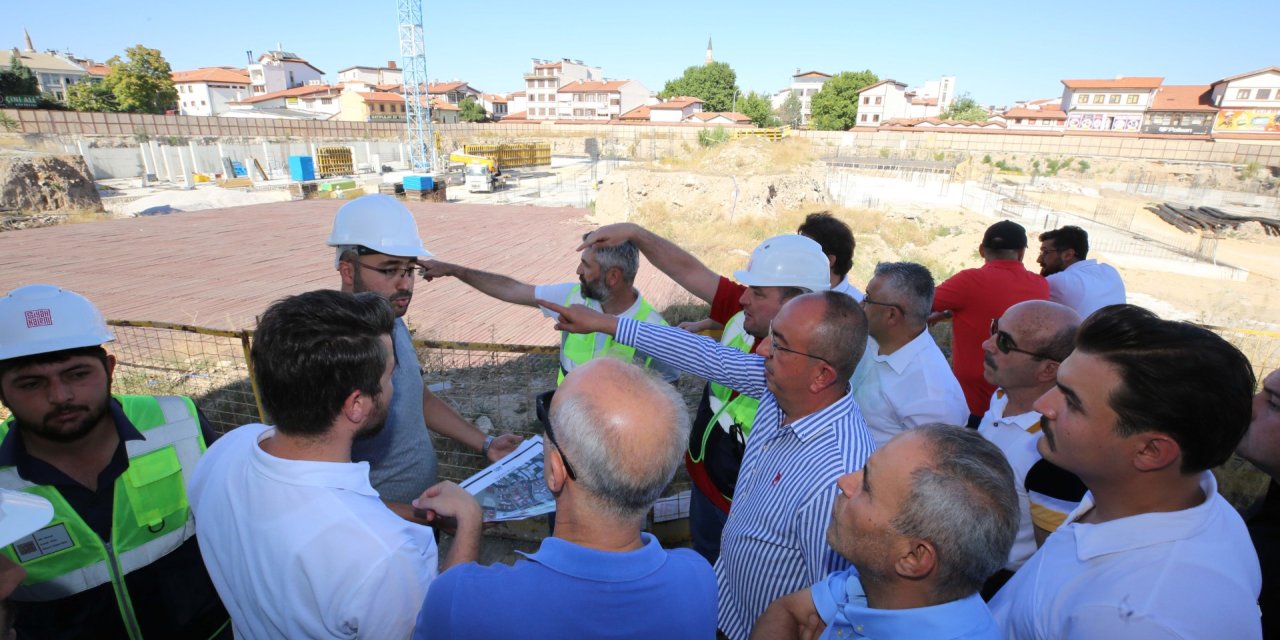 Başkan Kavuş,  Meram’da Devam Eden Yatırımları Meclis Üyeleriyle Birlikte İnceledi