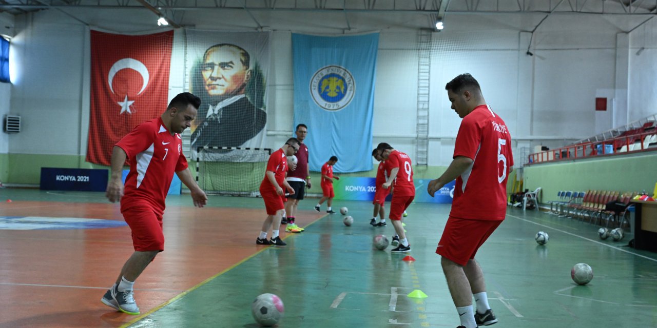 Özel Sporcular Dünya Spor Başkenti Konya’da Avrupa Şampiyonası’na Hazırlanıyor