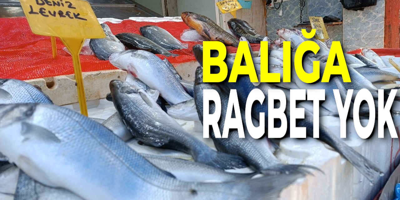 Balığa rağbet yok