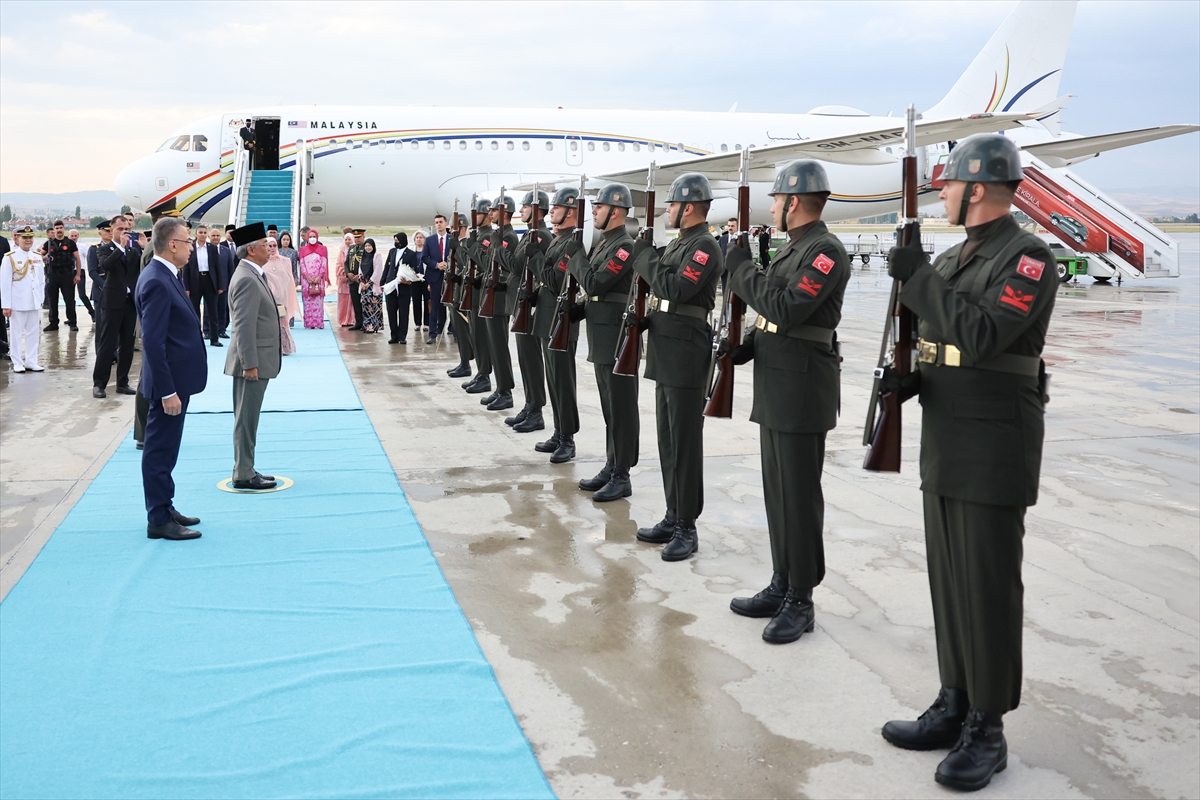 Malezya Kralı Sultan Abdullah Şah, Ankara'da