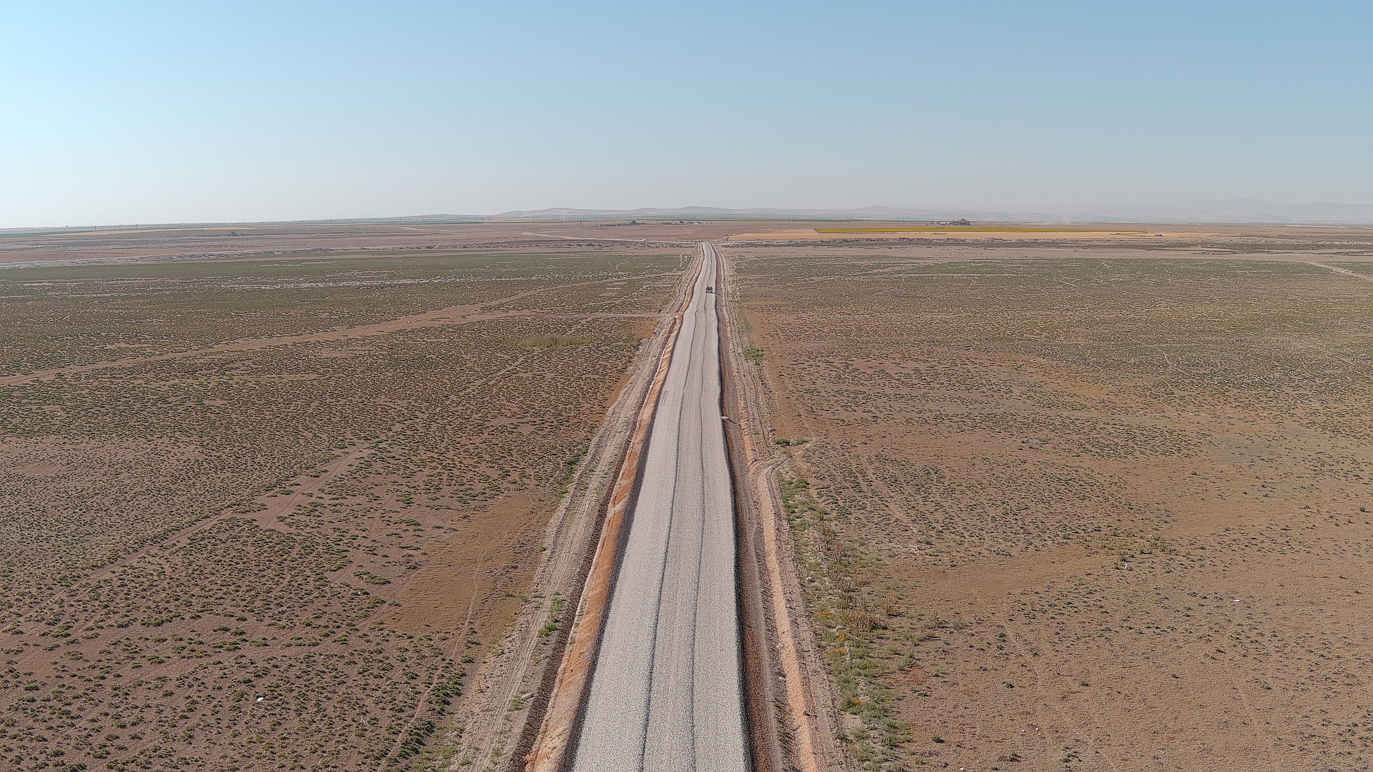 Konya Büyükşehir’den Cihanbeyli’ye 21 Km Daha Mahalle Yolu