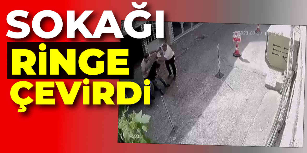 Yakaladığı Şüpheliyi Yerden Yere Vurdu