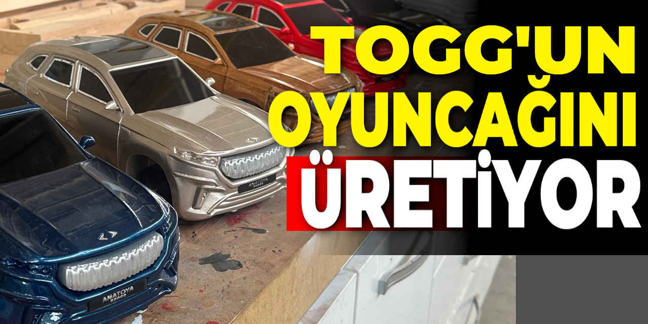 KOMEK, TOGG'un Oyuncağını Üretiyor