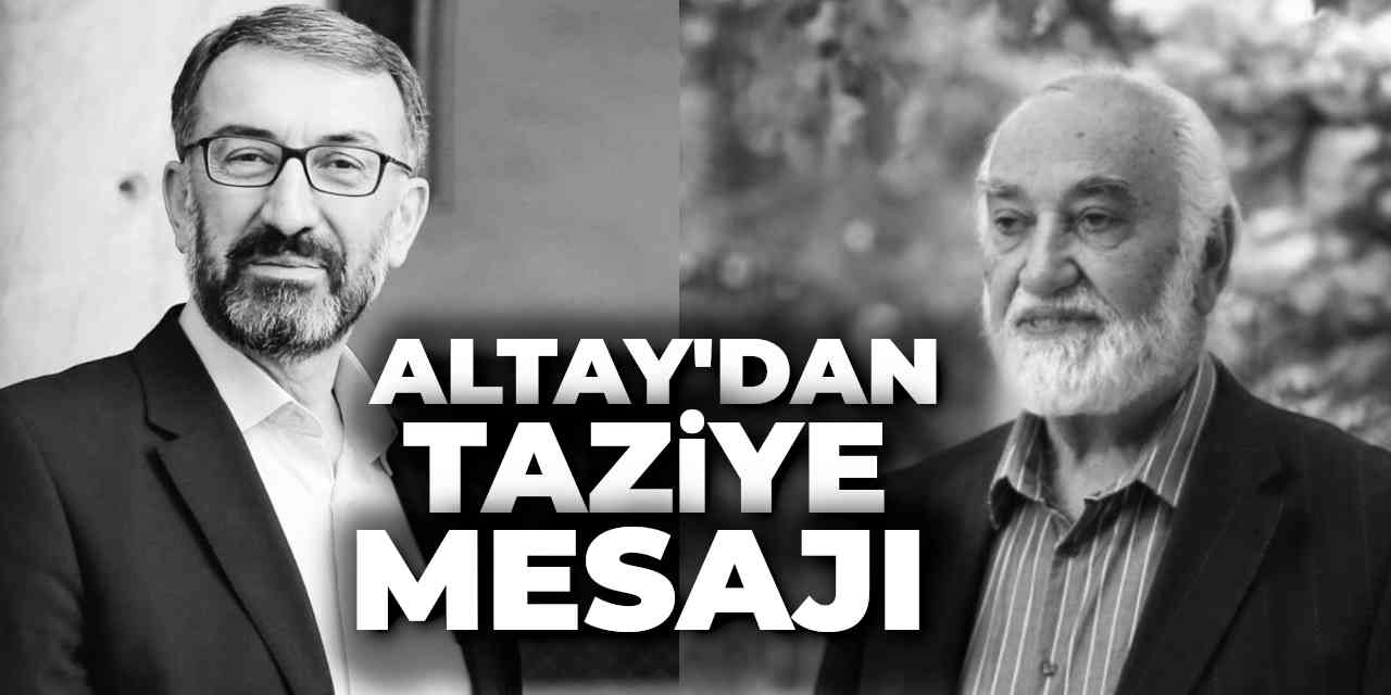 Altay'dan Taziye Mesajı