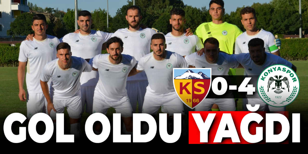 Konyaspor Gol Oldu Yağdı