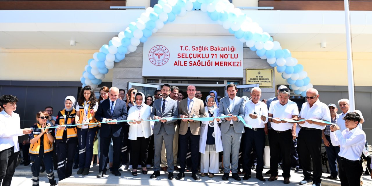 Selçuklu'da Bedir Sosyal Tesisi Açıldı