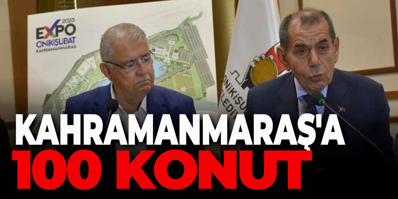 Galatasaray, Kahramanmaraş’ta 100 kalıcı konut yapacak