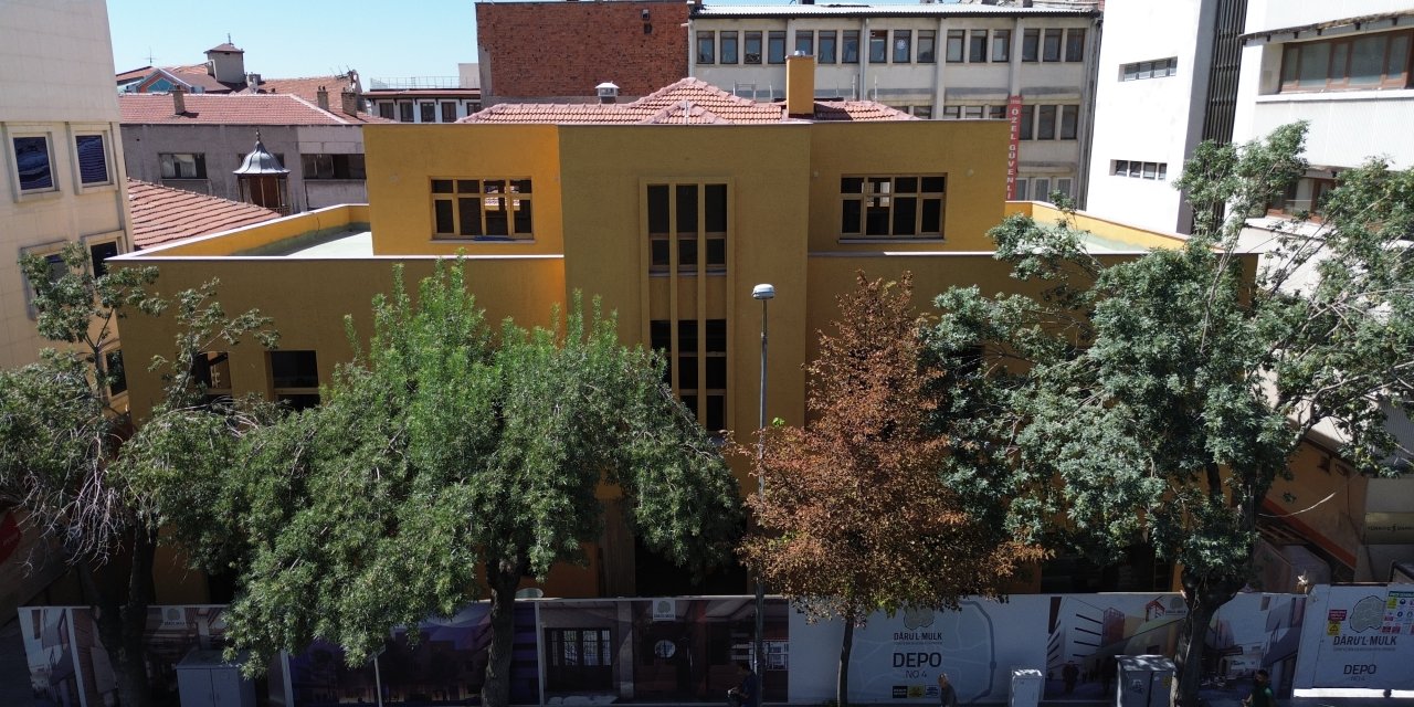 Eski Tekel Binası Restorasyonu Tamamlanmak Üzere