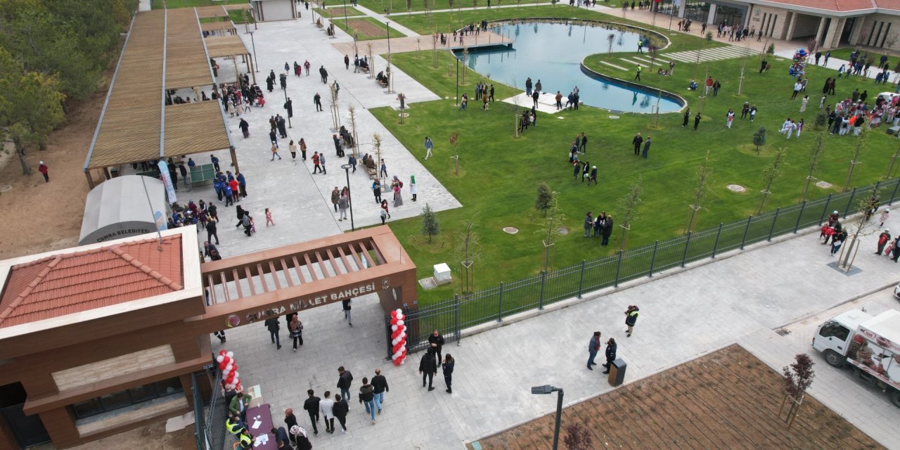 Çumra’daki Bu Bahçe Yoğun İlgi Görüyor