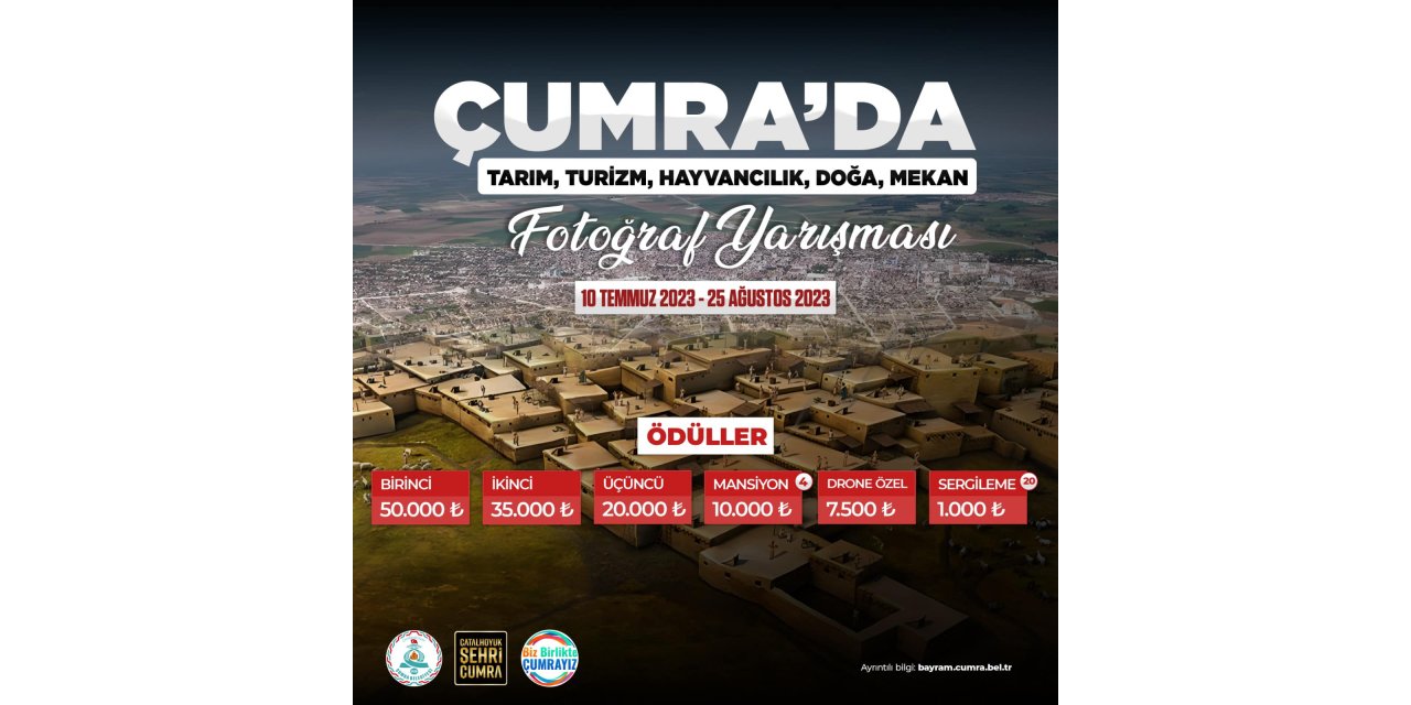 Çumra’daki Ödüllü Yarışmalar İçin Başvurular Devam Ediyor