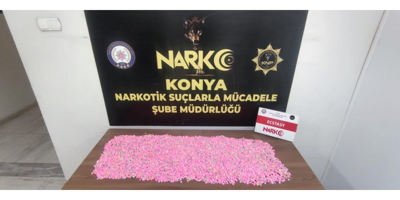 Konya’da Uyuşturucu Operasyonu: 5 Tutuklama