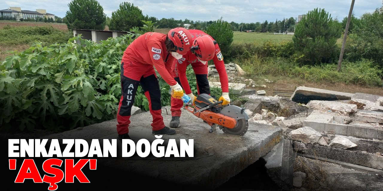 Enkazdan Doğan 'Aşk'