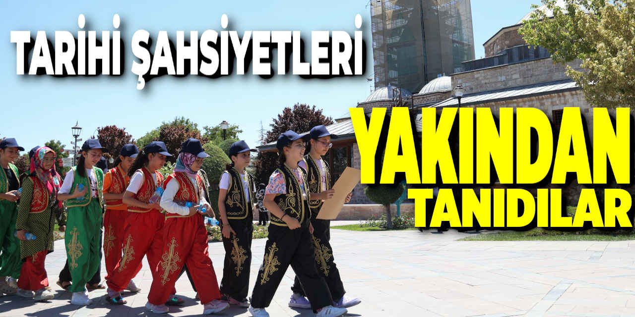 Genç Komekli Öğrenciler Tarihi Şahsiyetleri Yakından Tanıdı