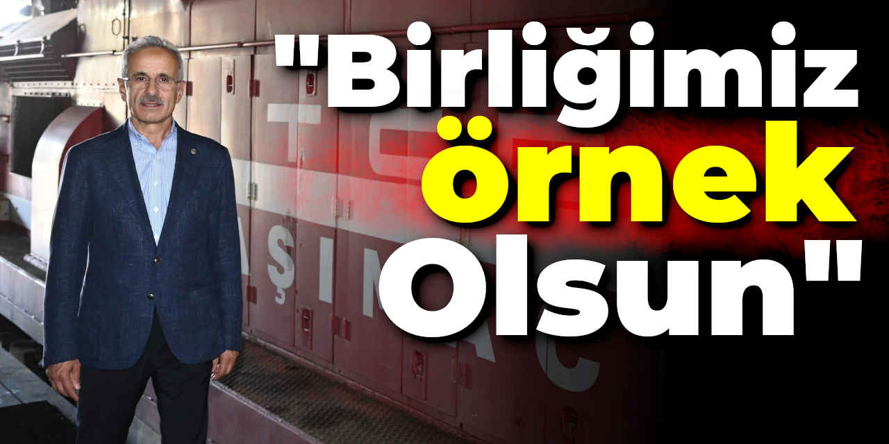 Bakan Uraloğlu: Konya Büyükşehirle Olan İş Birliğimiz Tüm Şehirlere Örnek Olsun