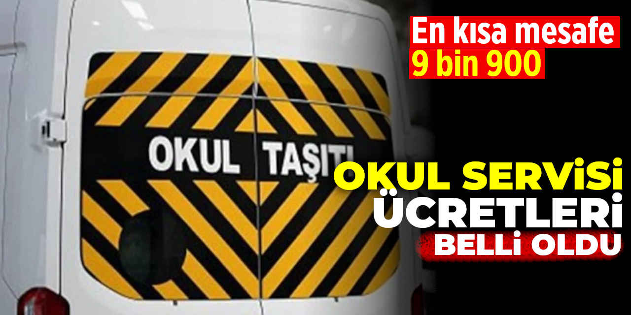 Konya Okul Servisi Ücretleri Belli Oldu