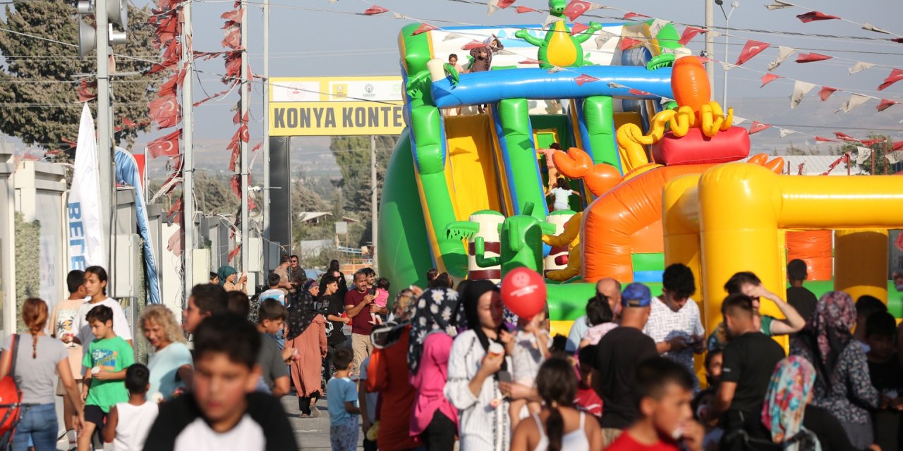 “Selçuklu’dan Hatay’a Kardeşlik Buluşması” Eğlendirdi