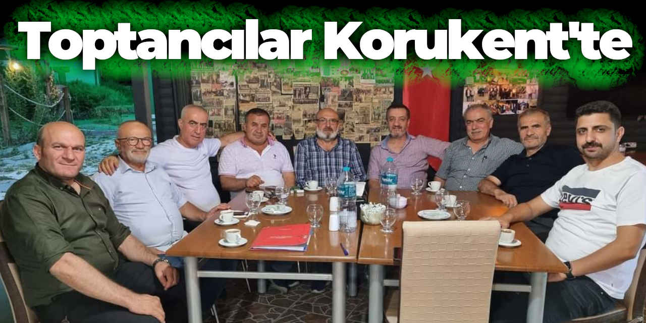 Toptancılar Korukent'te
