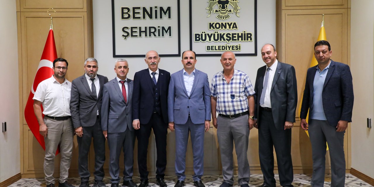 KONİAD’tan Başkan Altay’a Ziyaret