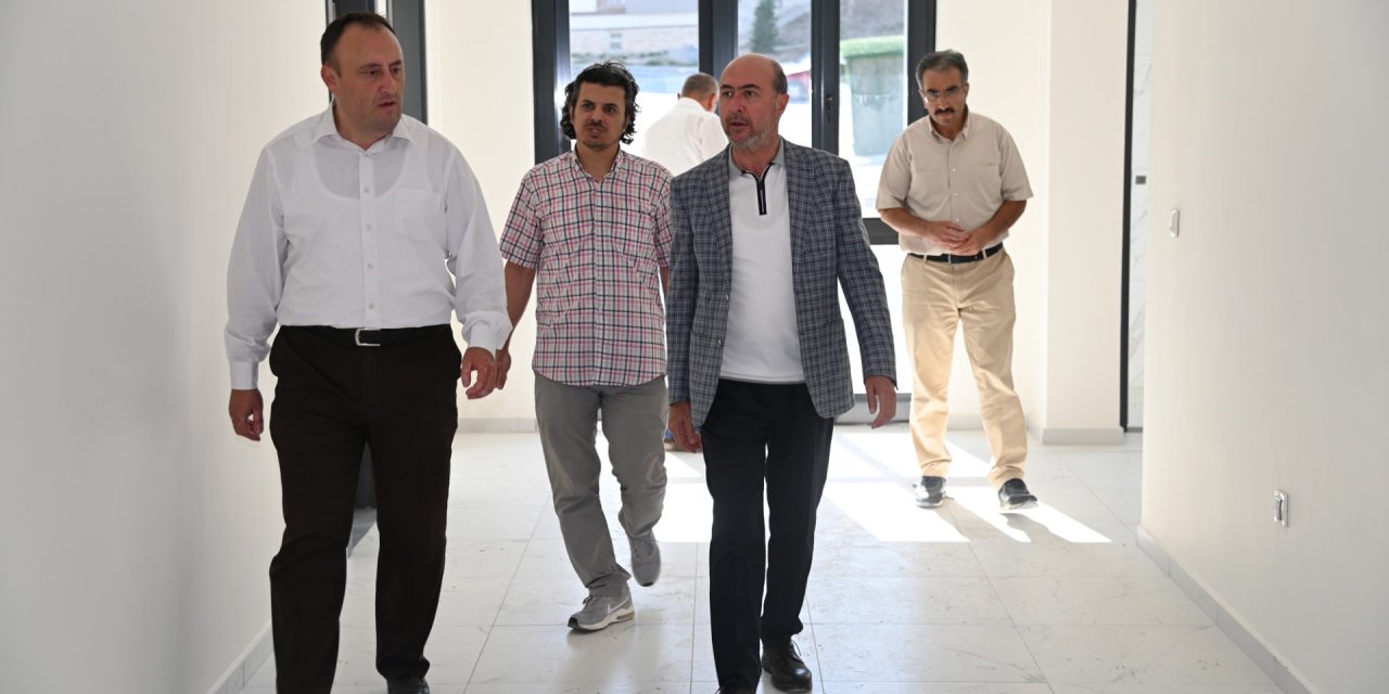 Başkan Pekyatırmacı Yatırımları Yerinde İnceledi