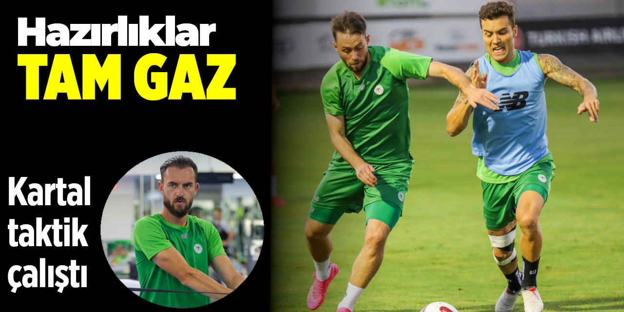 Konyaspor'un Gaziantep FK Maçı Hazırlıkları Sürüyor