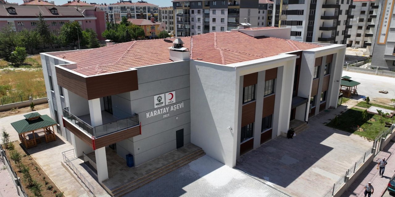 Karatay Yeni Aşevi Binası Açılıyor