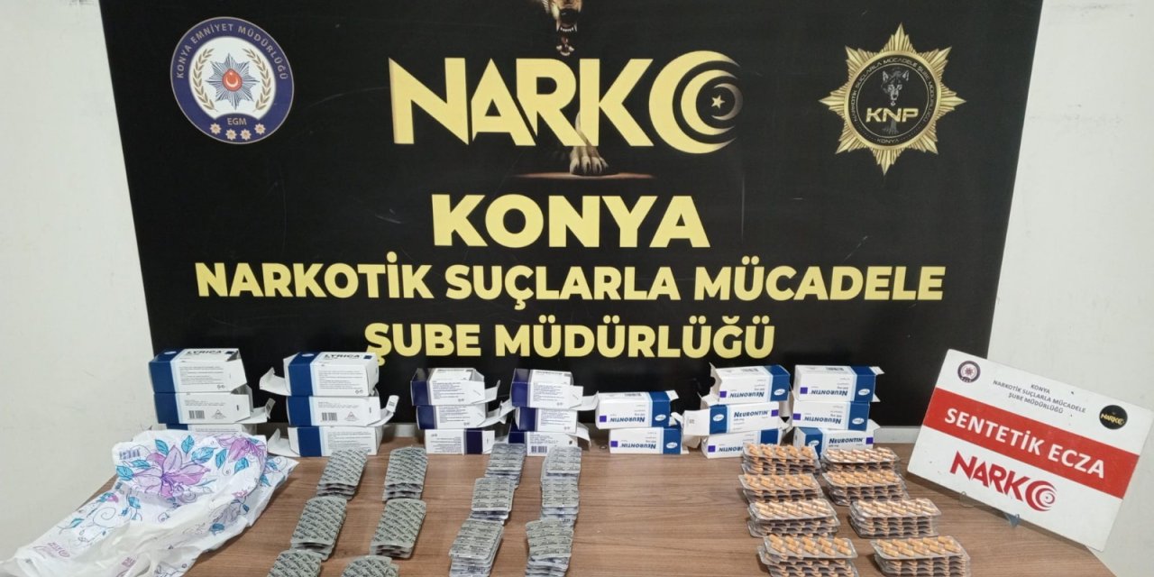 Konya Emniyeti Zehir Tacirlerine Göz Açtırmıyor. 13 Şüpheli Gözaltında