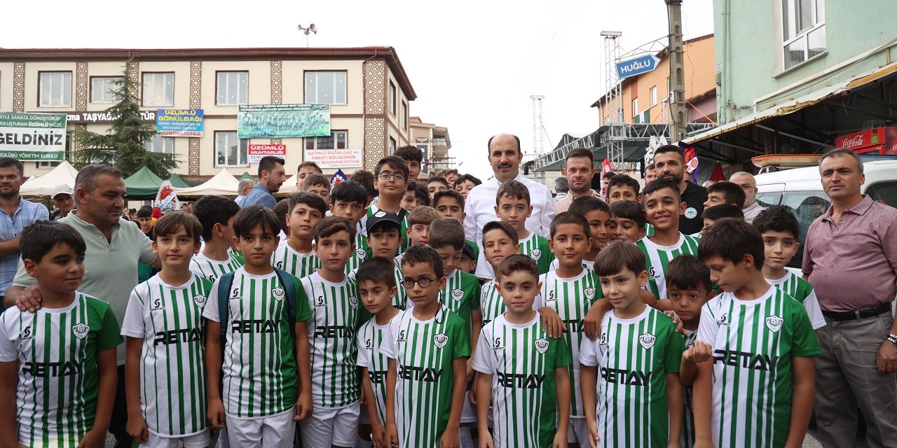 Başkan Altay Beyşehir Üzümlü de Dayanışma Programına Katıldı