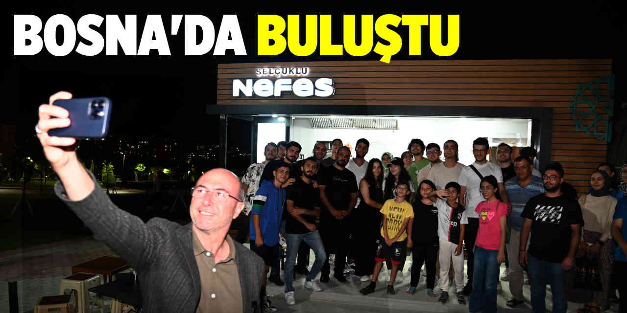 Başkan Pekyatırmacı, Bosna'da mahalle sakinleri ile bir araya geldi