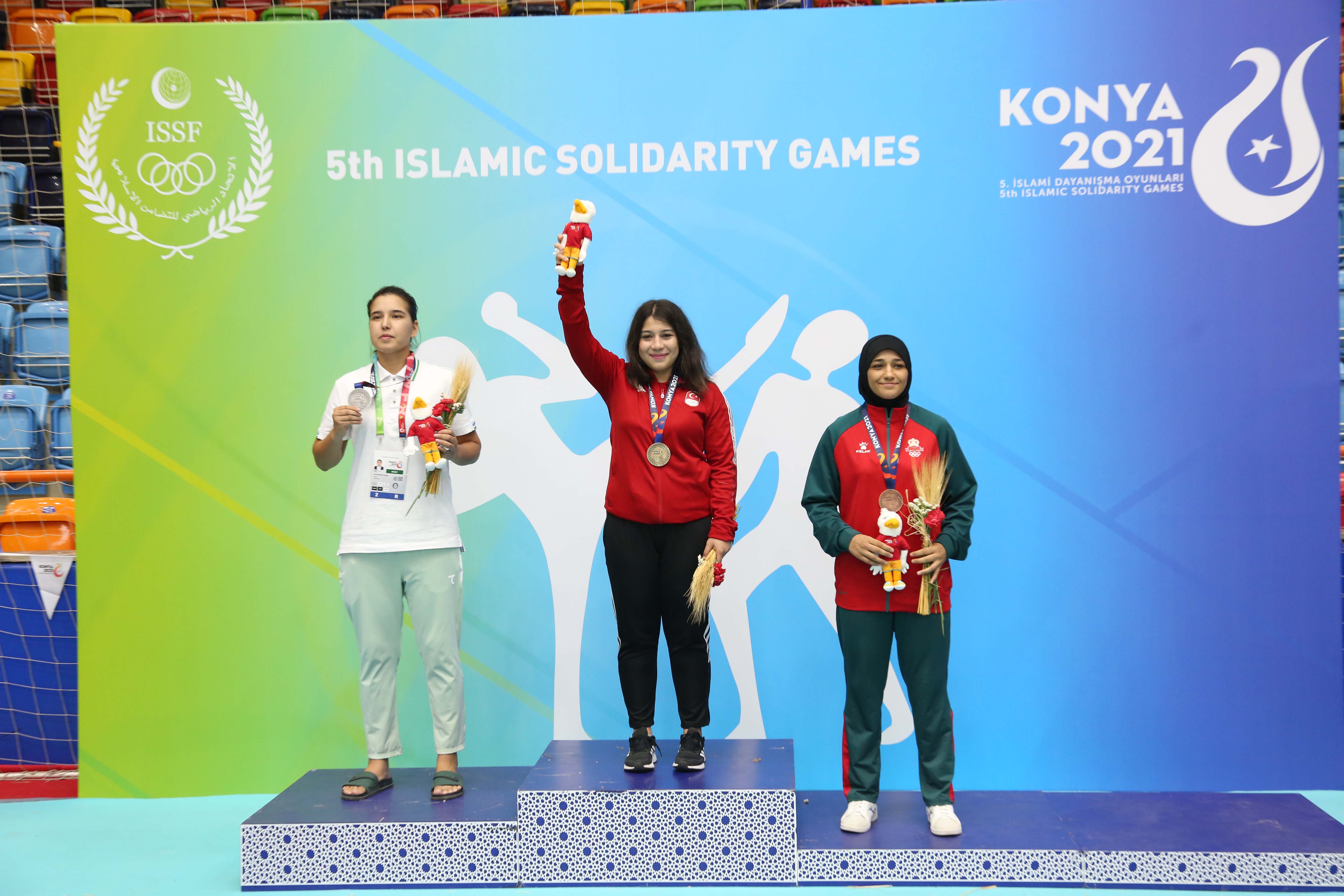 Meram Belediyesporlu Sabriye’den Altın Madalya