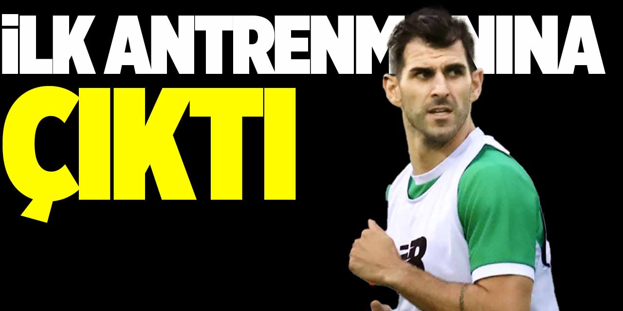 Nelson Oliveira ilk antrenmanına çıktı